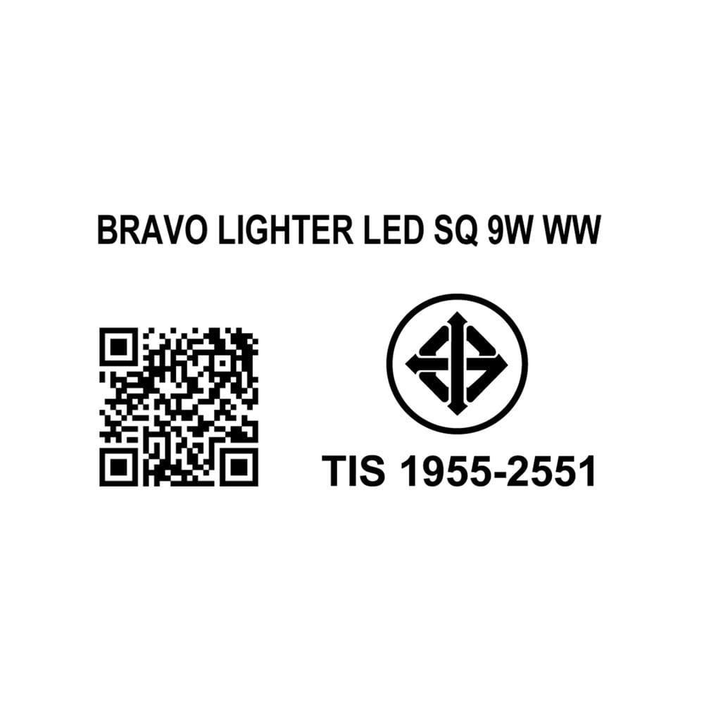 ดาวน์ไลท์ LED SYLVANIA BRAVO LIGHTER 4 นิ้ว 9 วัตต์ WARM WHITE สีขาว