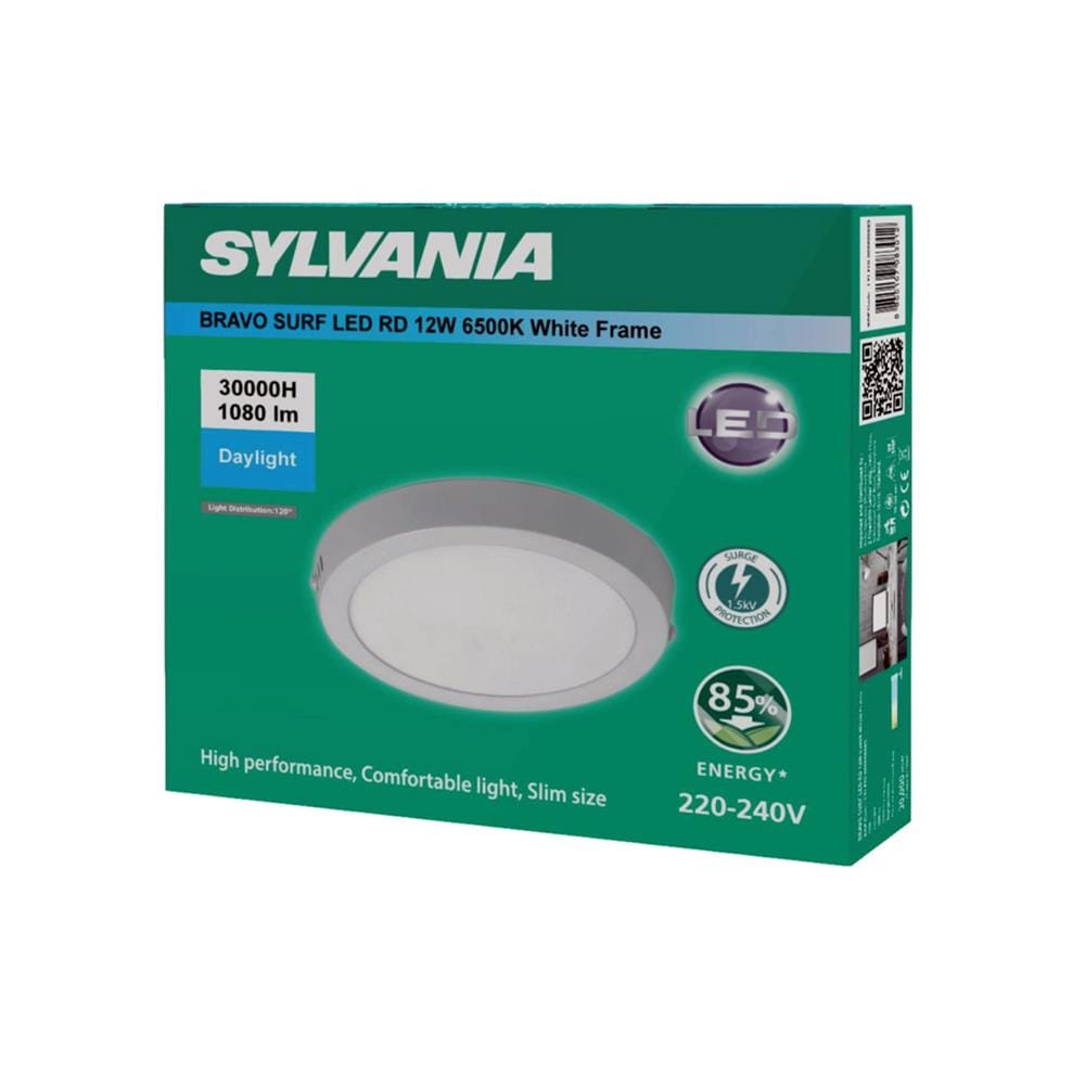 ดาวน์ไลท์ LED SYLVANIA BRAVO SURF 6 นิ้ว 12 วัตต์ DAYLIGHT สีขาว