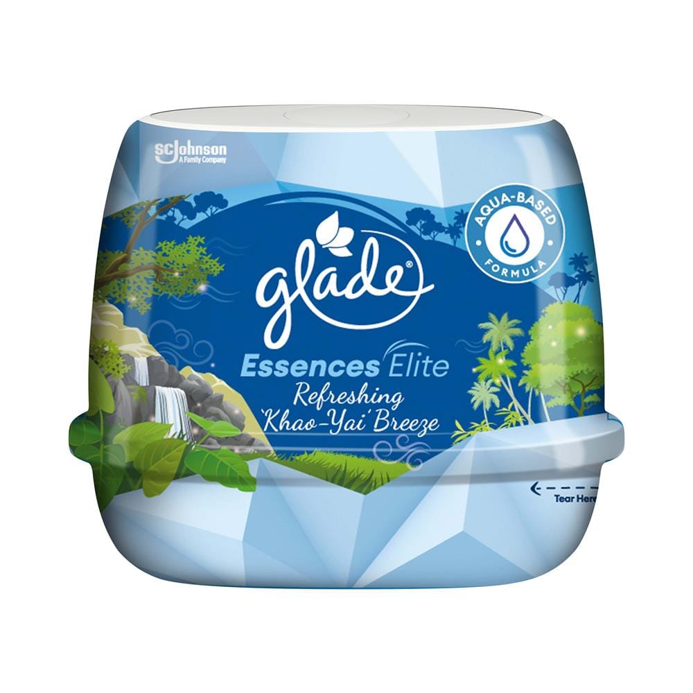 เจลปรับอากาศ GLADE ESSENCE ELITE 180 กรัม เขาใหญ่ บรีซ