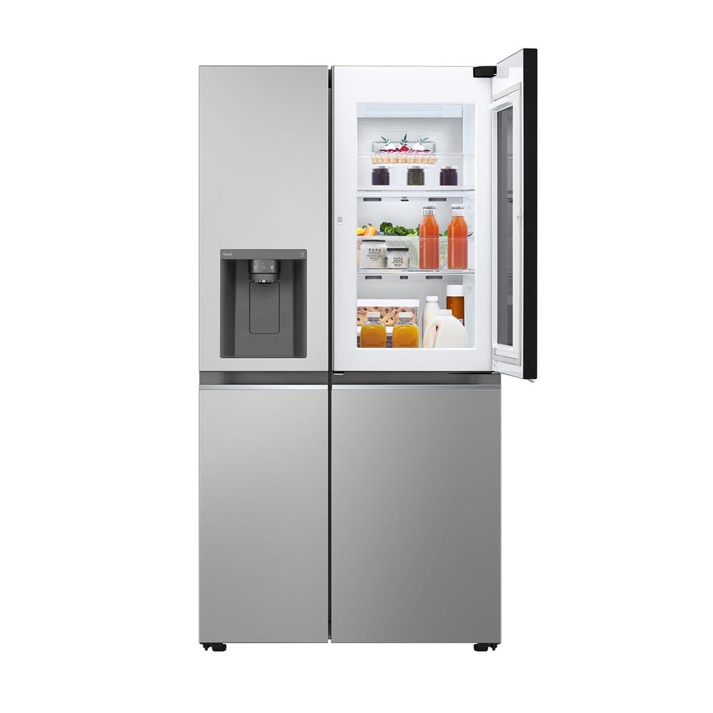ตู้เย็น SIDE BY SIDE LG GC-X257SFZW.APYPLMT 22.4 คิว สีเงิน