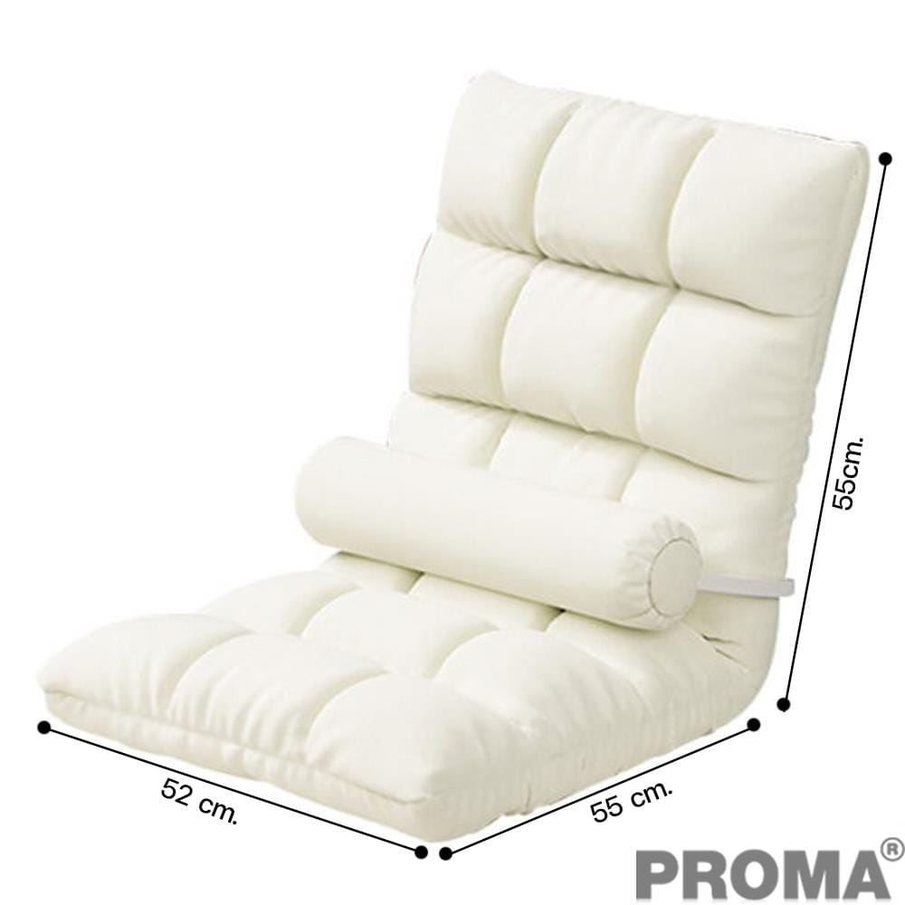 [Pre-order] เก้าอี้นั่งพื้น PROMA-SF62W สีขาว_3