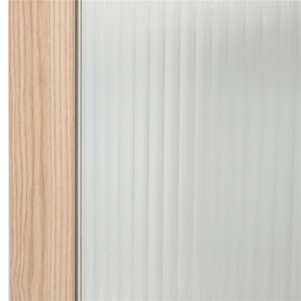 บานเดี่ยว FURDINI KEEPER PATTERNED GLASS 39.5X96.7 ซม. สี PINE OAK