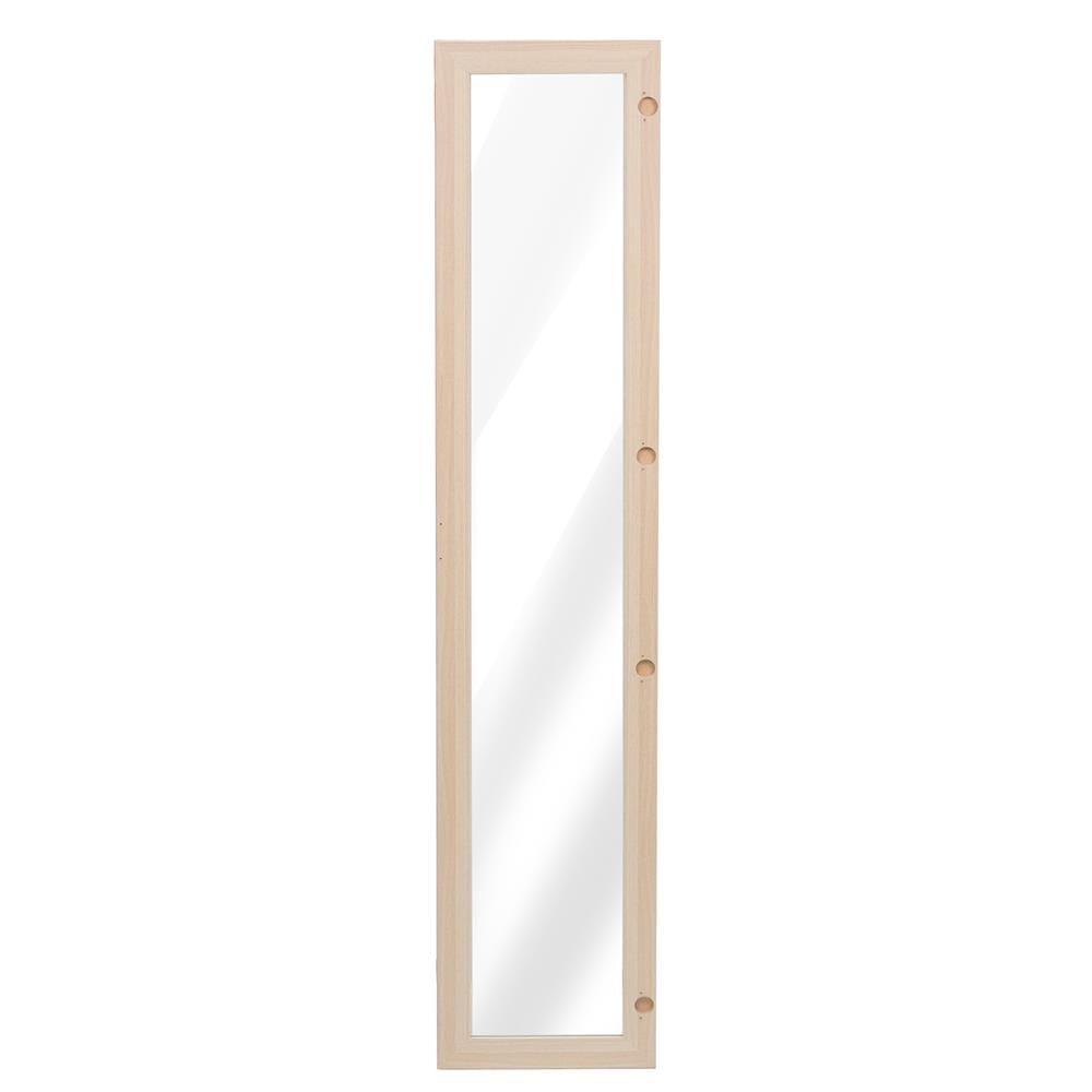 บานเดี่ยว FURDINI KEEPER GLASS 39.5X191.6 ซม. สี PINE OAK