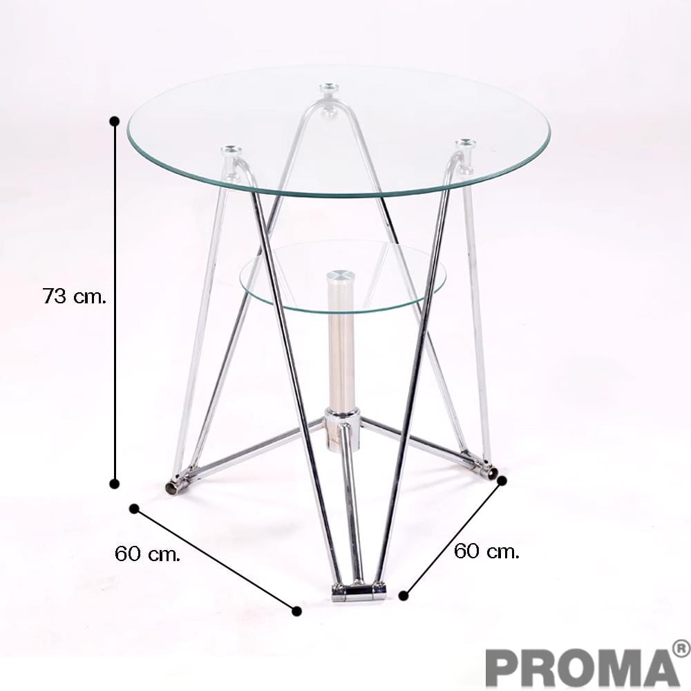 [PRE-ORDER] โต๊ะกลาง PROMA-DTB-56-01 สีใส_2