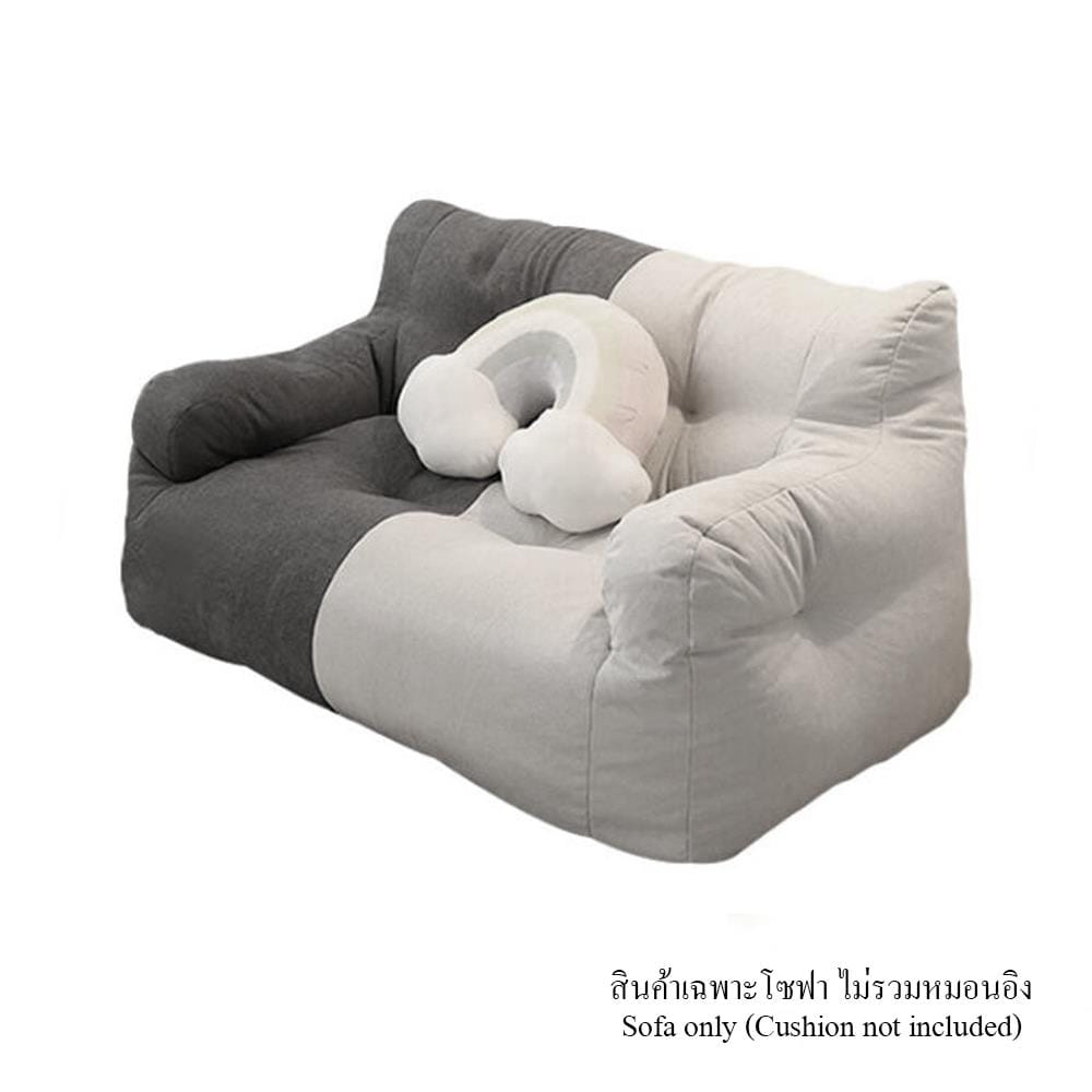 [Pre-order] โซฟา 2 ที่นั่ง PROMA-SF60 สีขาว/ดำ_0