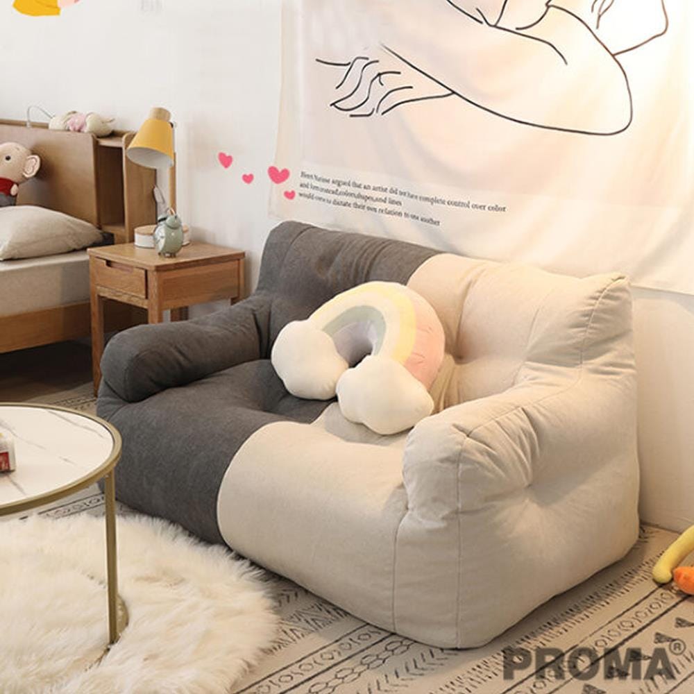 [Pre-order] โซฟา 2 ที่นั่ง PROMA-SF60 สีขาว/ดำ_9
