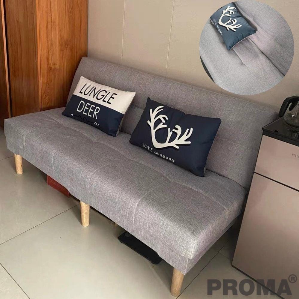  [Pre-order] โซฟาเบด PROMA-SF59-02 150 ซม. สีเทา_2