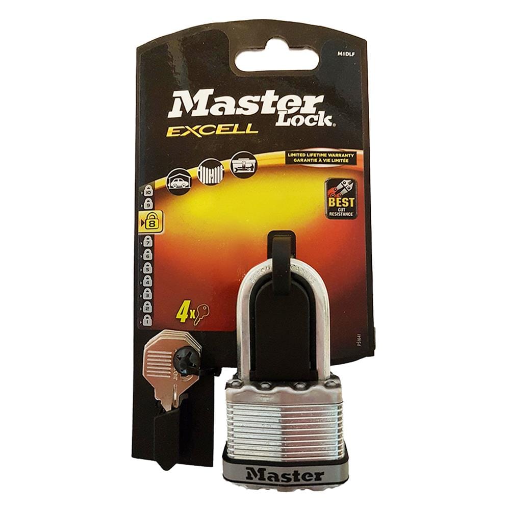 กุญแจลูกปืน MASTER LOCK M1DLF 45 มม. สีสเตนเลส