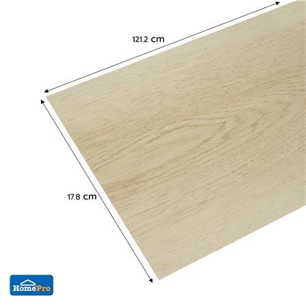 พื้น SPC CROBERN 4 มม. 2.68 ตร.ม. สี NE POWDER OAK (แพ็ก 12 ชิ้น)_5