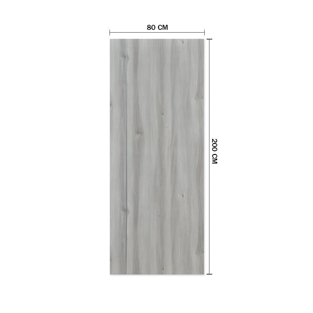 ประตูภายใน HPL METRO 3358 DAWN 80X200 ซม. สีเทา ไม่เจาะลูกบิด