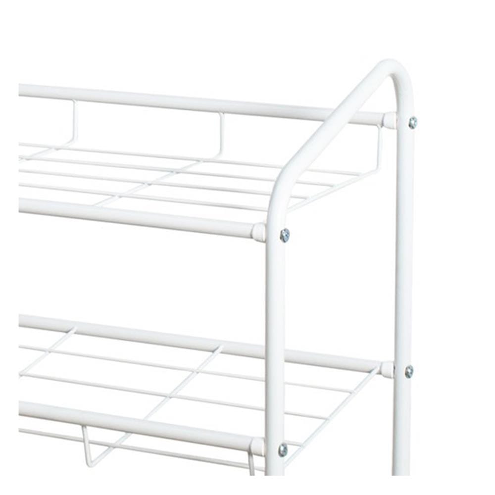 ชั้นวางรองเท้า 3 ชั้น STACKO RACKII 70x30x55 ซม. สีขาว