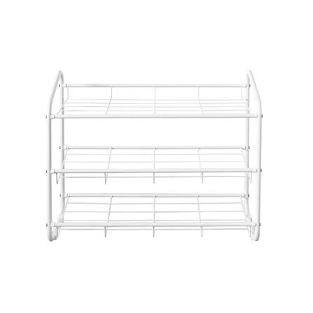 ชั้นวางรองเท้า 3 ชั้น STACKO RACKII 70x30x55 ซม. สีขาว_2