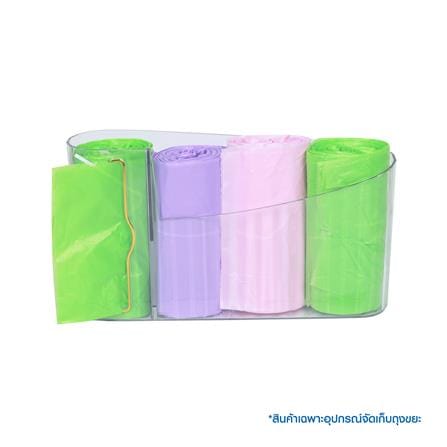 อุปกรณ์จัดเก็บถุงขยะเหลี่ยม ACCO KLEAR สีใส_4