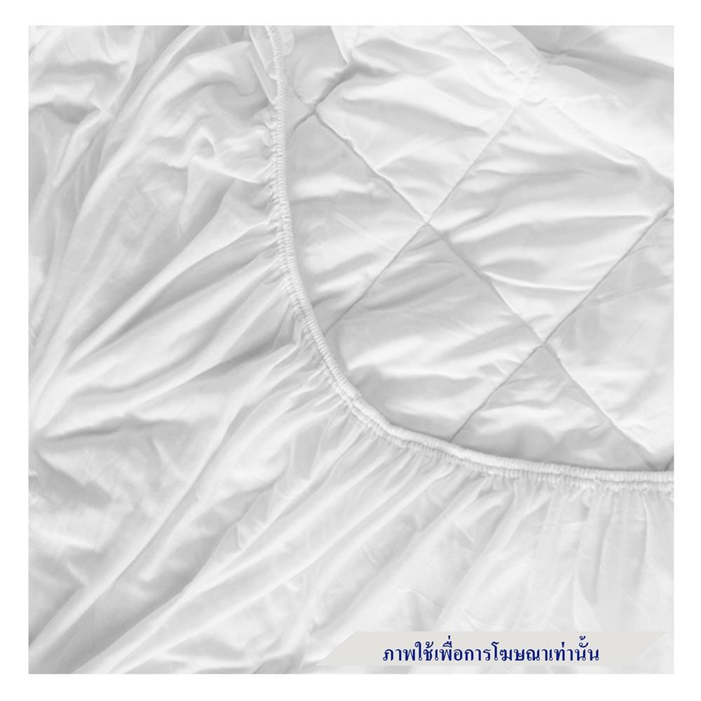 ชุดผ้าปูที่นอน 6 ฟุต 3 ชิ้น ESSE TENCEL SOLID สี PURPLE MINT