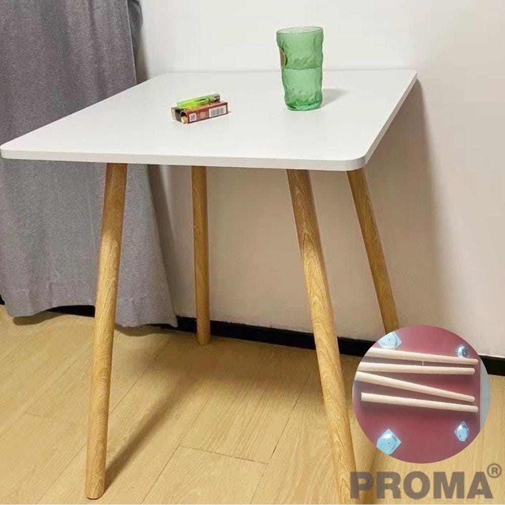 โต๊ะอาหาร PROMA-DTB-37-01 60 ซม. สีขาว_1