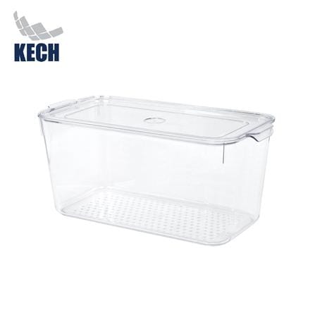 กล่องจัดเก็บในตู้เย็น KECH SNOWY 16.5x33.5x14.5 ซม.
