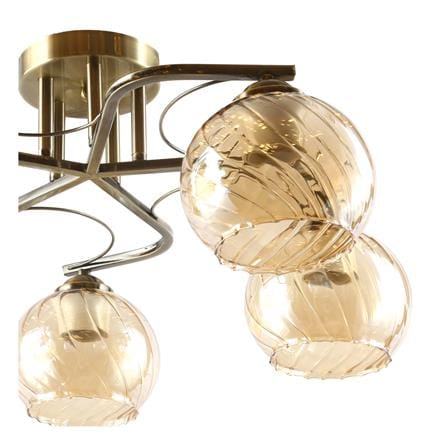 ไฟถาด NEOLIGHT 19137-5AB สีทองรมดำ/ชา 5 หัว_1
