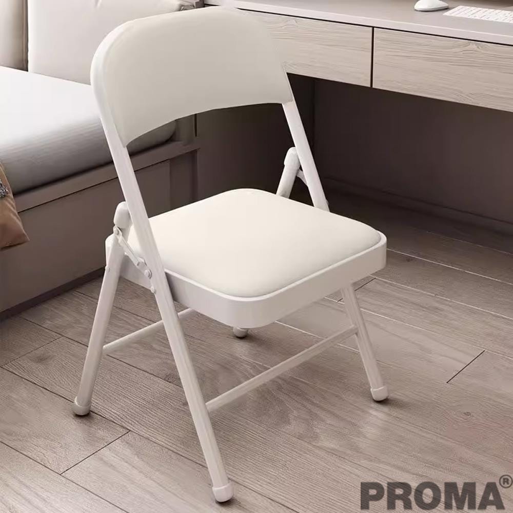 เก้าอี้พับ PROMA-C-16W สีขาว_3