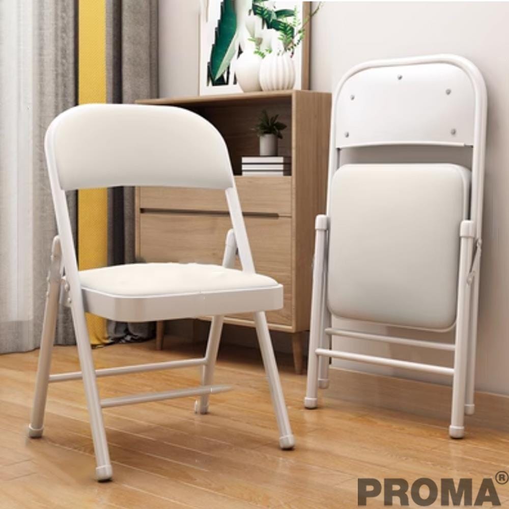 เก้าอี้พับ PROMA-C-16W สีขาว_1