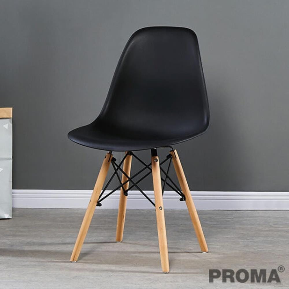 เก้าอี้พลาสติก PROMA-C-41-03 สีดำ_3