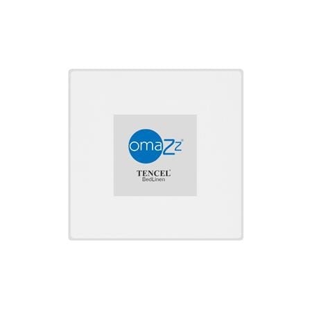 ปลอกหมอนข้าง OMAZZ SMOOTH สี SNOW WHITE แพ็ก 2 ชิ้น_2