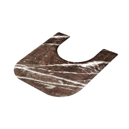พรมห้องน้ำ PRAW DE MARBLE BROWN 62X70 ซม. สีน้ำตาล_4