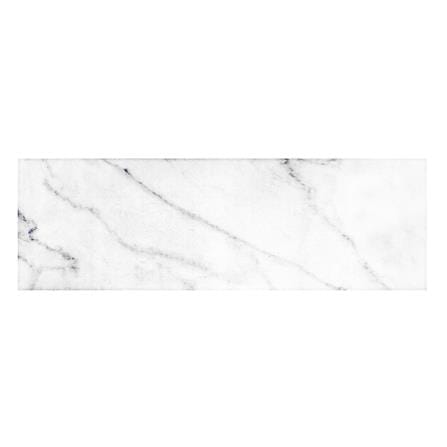 พรม PRAW DE MARBLE WHITE 70X190 ซม. สีขาว_0