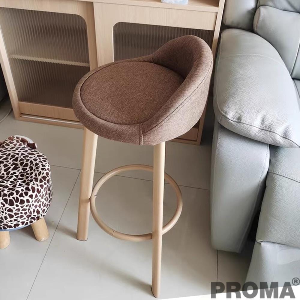เก้าอี้บาร์ PROMA-C-31-02 30 ซม. สีน้ำตาล_1