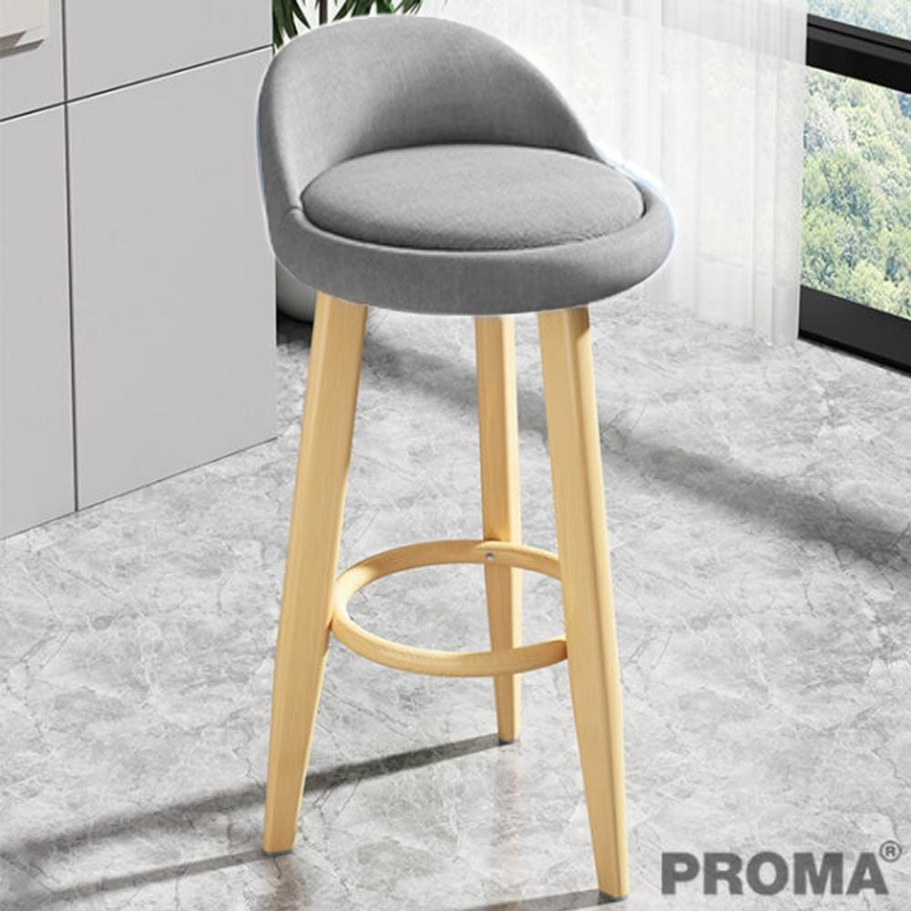 เก้าอี้บาร์ PROMA-C-31-01 30 ซม. สีเทา_5