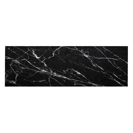พรม PRAW DE MARBLE BLACK 70X190 ซม. สีดำ