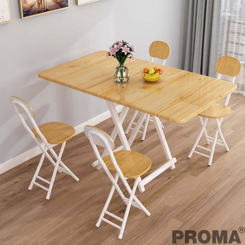  [Pre-order] ชุดโต๊ะอาหาร 4 ที่นั่ง PROMA-DTB-53-01_4