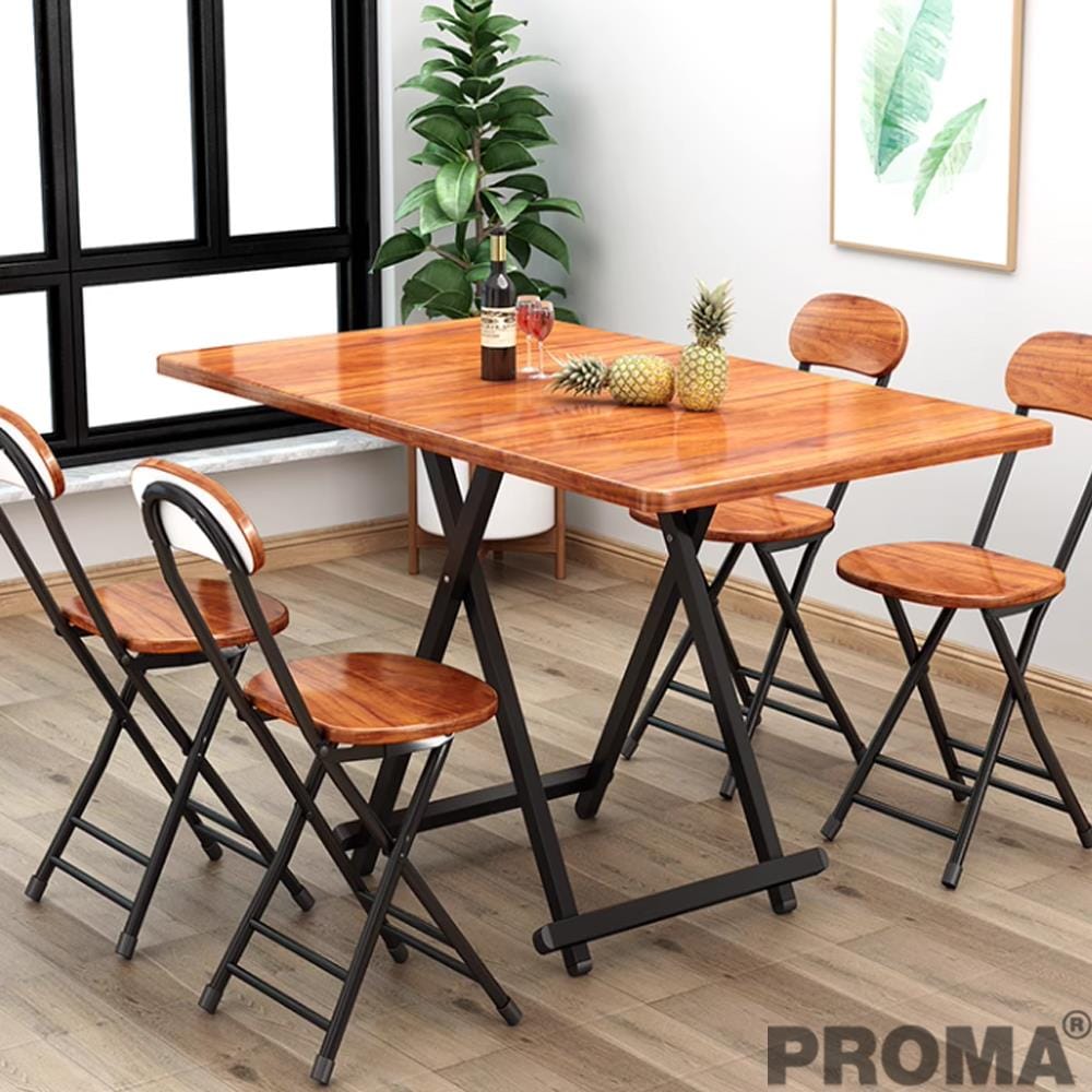 [Pre-order] ชุดโต๊ะอาหาร 4 ที่นั่ง PROMA-DTB-53-02_4