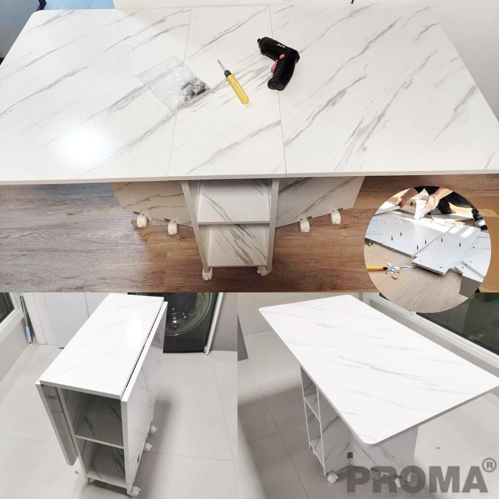 [PRE-ORDER] โต๊ะอเนกประสงค์ PROMA-DTB-54 สีขาว_3