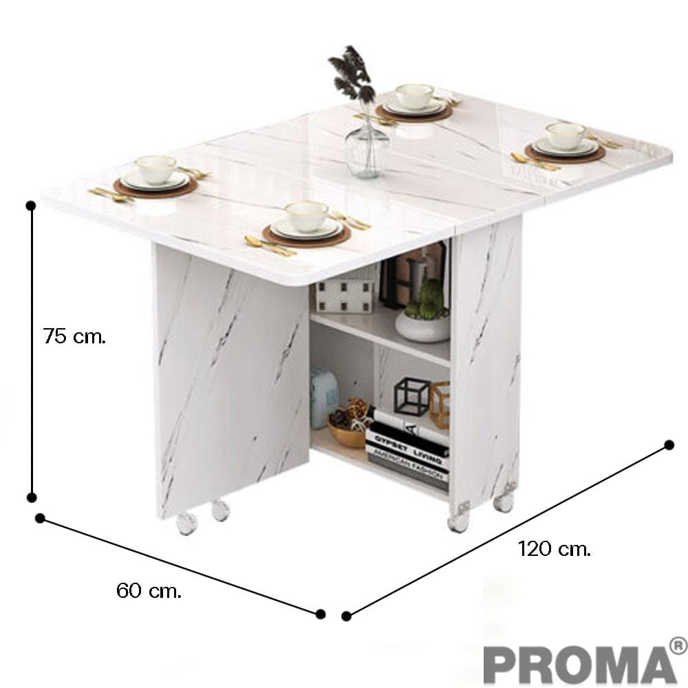 [PRE-ORDER] โต๊ะอเนกประสงค์ PROMA-DTB-54 สีขาว_5