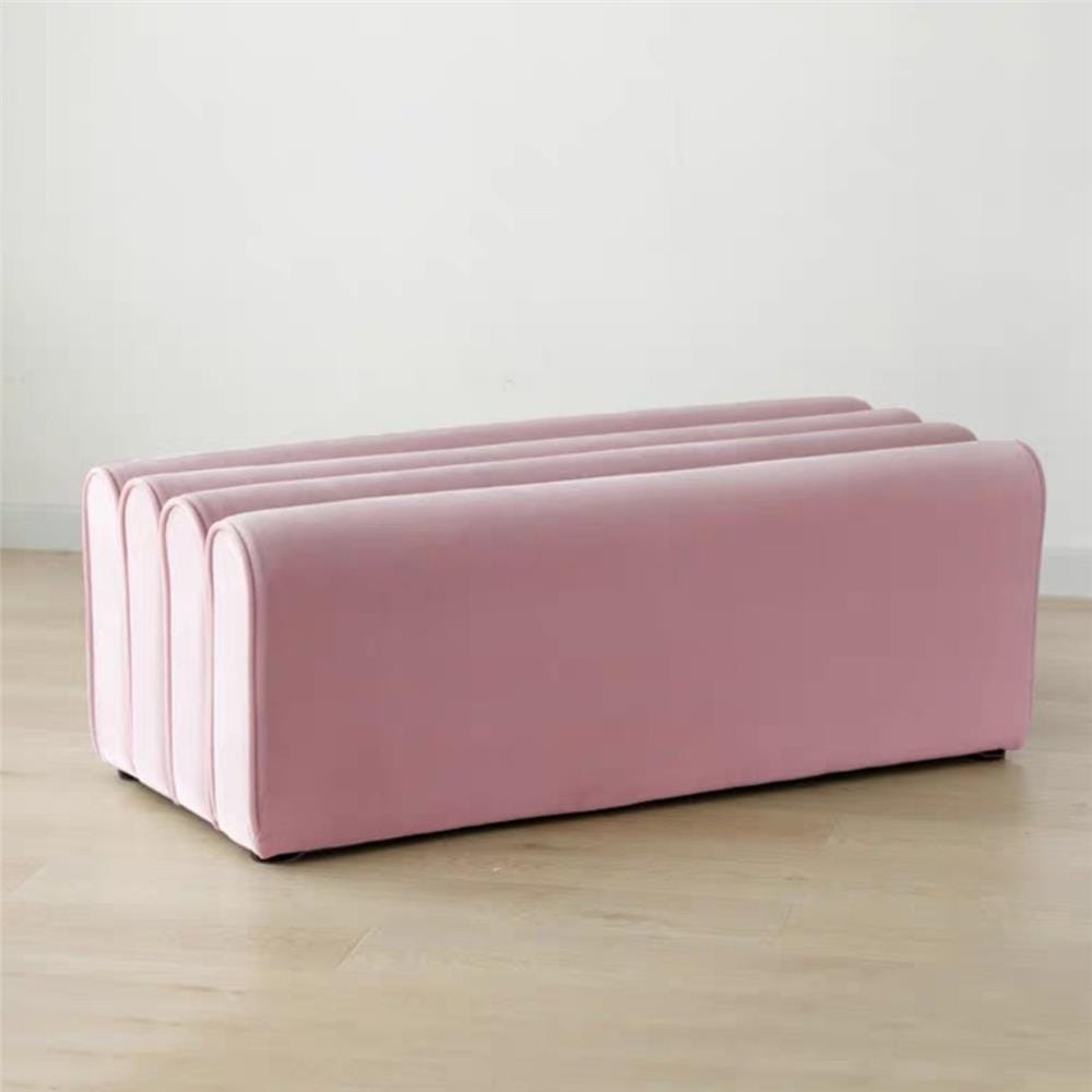 สตูล MY DOLLS HOUSE WAVY 100 ซม. สีชมพู_1