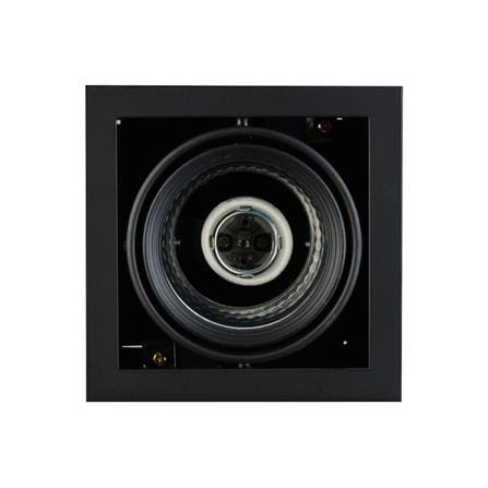 ดาวน์ไลท์ LUMAX 24-05141 7.4 นิ้ว สีดำ เหลี่ยม_1