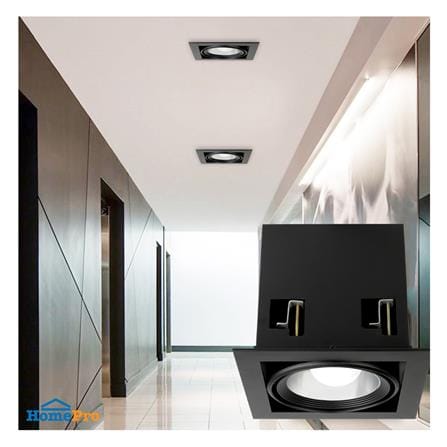 ดาวน์ไลท์ LUMAX 24-05141 7.4 นิ้ว สีดำ เหลี่ยม_4