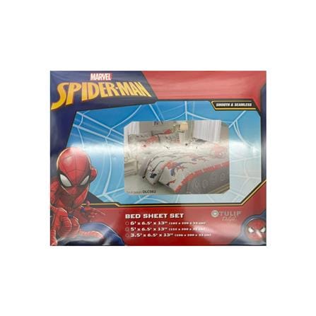 ชุดผ้าปูที่นอน 6 ฟุต 5 ชิ้น TULIP SPIDERMAN 60012-DLC082_3