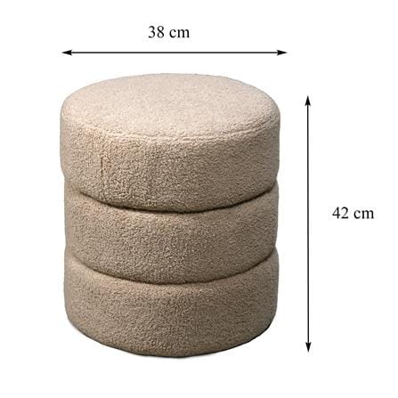 สตูล FURDINI OKIE TAUPE สีน้ำตาลอมเทา_7