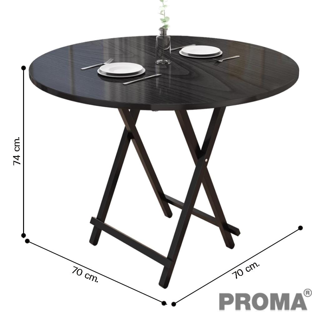 [Pre-order] โต๊ะอเนกประสงค์ PROMA-DTB-52-02 สีดำ_3
