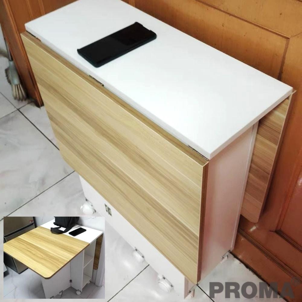 [PRE-ORDER] โต๊ะอเนกประสงค์ PROMA-DTB-38W น้ำตาล_3