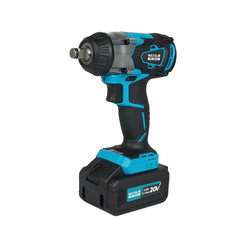 บล็อกกระแทกไร้สาย (พร้อมแบตเตอรี่) MATALL PRO IW2035S BL 20 โวลต์