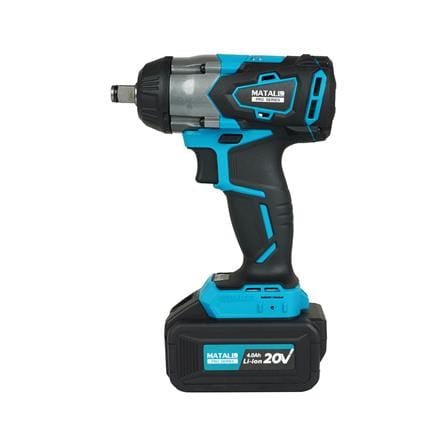 บล็อกกระแทกไร้สาย (พร้อมแบตเตอรี่) MATALL PRO IW2035S BL 20 โวลต์_4