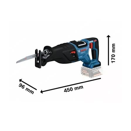เลื่อยชักไร้สาย (เฉพาะตัวเครื่อง) BOSCH GSA 185-LI_4