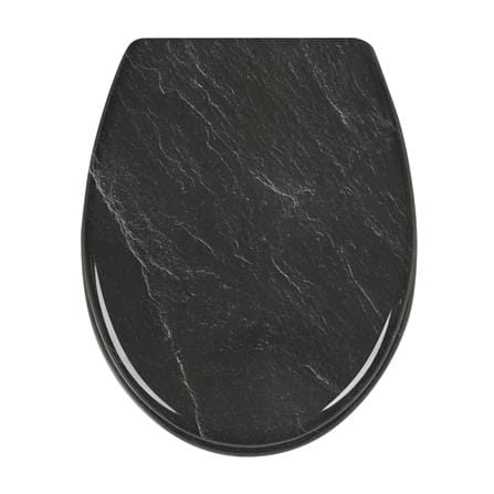 ฝารองนั่ง MOYA DUROPLAST 23EVD01 ลายหินอ่อนดำ_2