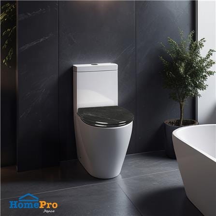 ฝารองนั่ง MOYA DUROPLAST 23EVD01 ลายหินอ่อนดำ_7