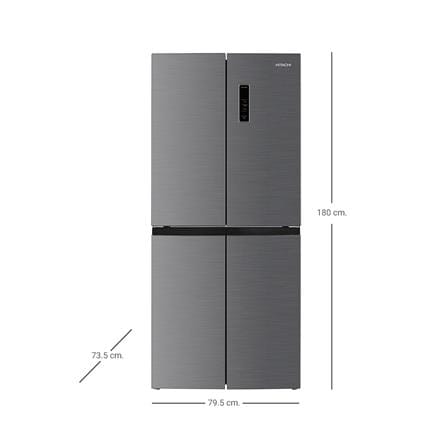 ตู้เย็น MULTI DOOR HITACHI HR4N7522DSXTH 16.5 คิว สีเงิน อินเวอร์เตอร์_7