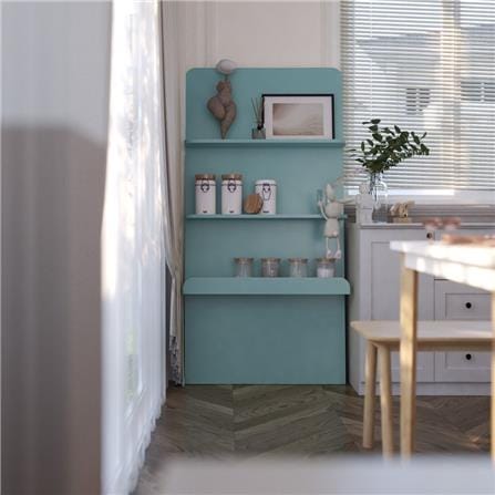 ชั้นวางของโล่ง SB FURNITURE MELLOE 19216511 80 ซม. สีฟ้า_4