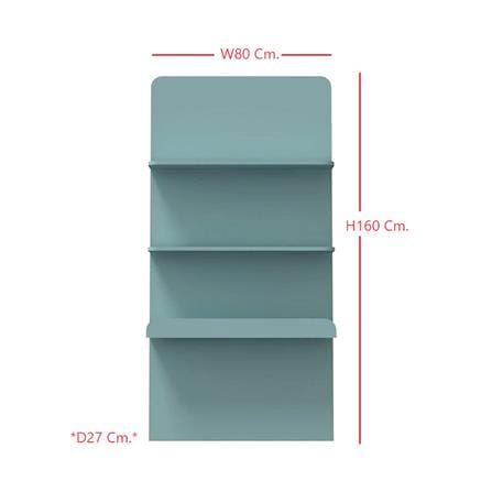 ชั้นวางของโล่ง SB FURNITURE MELLOE 19216511 80 ซม. สีฟ้า_7