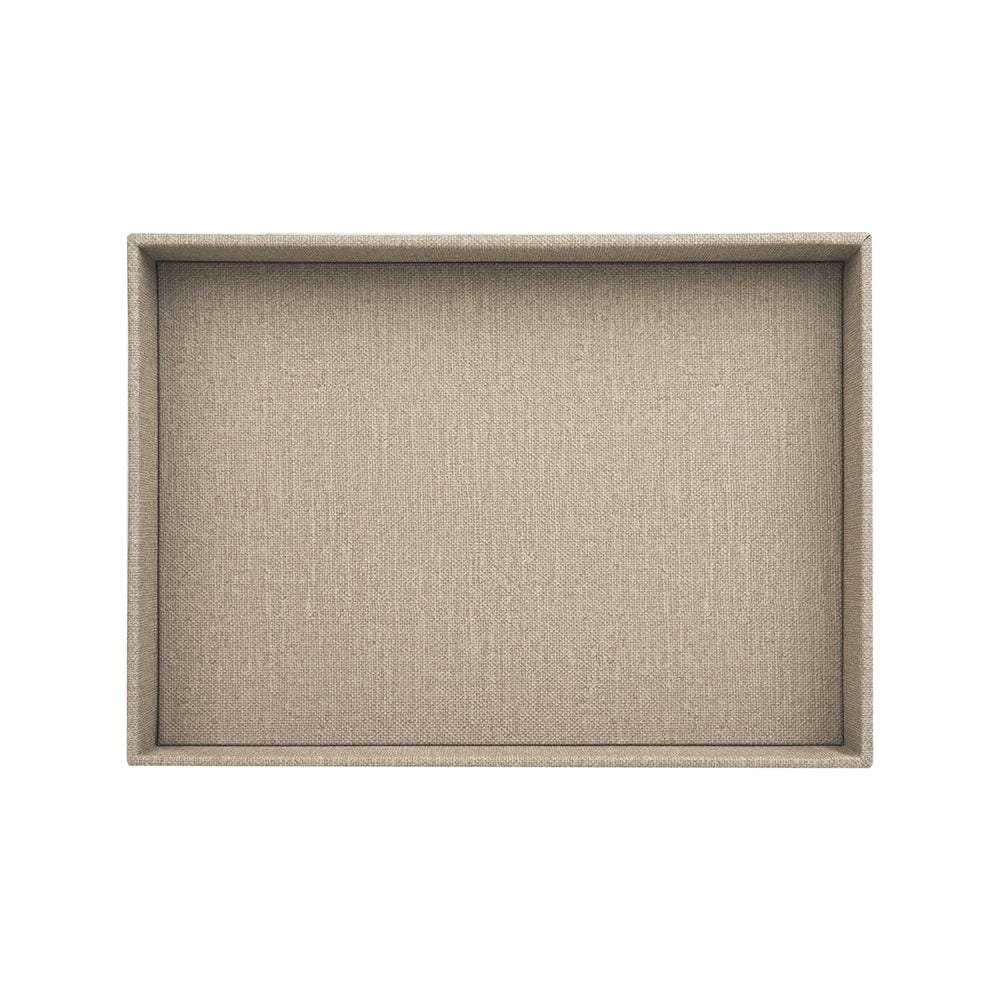 ถาด PVC KECH PERTH L 35x25x3.5ซม. สีน้ำตาล
